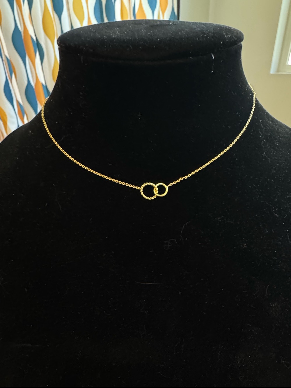Gorjana Gold Crew Charm Necklace